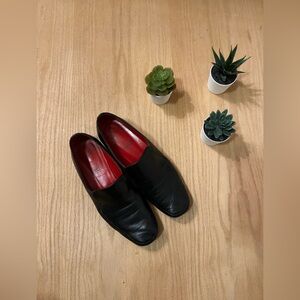 Bally Black Leather Loafers